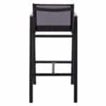 ΣΚΑΜΠΟ ΜΠΑΡ ΑΛΟΥΜΙΝΙΟΥ ΑΝΘΡΑΚΙ ΜΕ POLYWOOD 52 x 58 x 108 εκ. HM5790.02 - Image 6