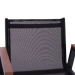 ΣΚΑΜΠΟ ΜΠΑΡ ΑΛΟΥΜΙΝΙΟΥ ΑΝΘΡΑΚΙ ΜΕ POLYWOOD 52 x 58 x 108 εκ. HM5790.02 - Image 7