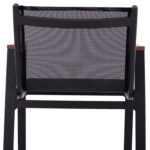 ΣΚΑΜΠΟ ΜΠΑΡ ΑΛΟΥΜΙΝΙΟΥ ΑΝΘΡΑΚΙ ΜΕ POLYWOOD 52 x 58 x 108 εκ. HM5790.02 - Image 10