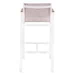 ΣΚΑΜΠΟ ΜΠΑΡ ΑΛΟΥΜΙΝΙΟΥ ΛΕΥΚΟ ΜΕ POLYWOOD 52 x 58 x 108 εκ. HM5790.01 - Image 5
