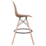ΣΚΑΜΠΟ ΜΠΑΡ RENATA HM0173.45 ΚΑΠΟΥΤΣΙΝΟ 58x56x107Υ εκ. - Image 4