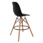 ΣΚΑΜΠΟ ΜΠΑΡ RENATA HM0173.02 ΜΑΥΡΟ 47x50x108Υ εκ. - Image 4