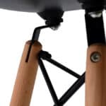 ΣΚΑΜΠΟ ΜΠΑΡ RENATA HM0173.02 ΜΑΥΡΟ 47x50x108Υ εκ. - Image 8
