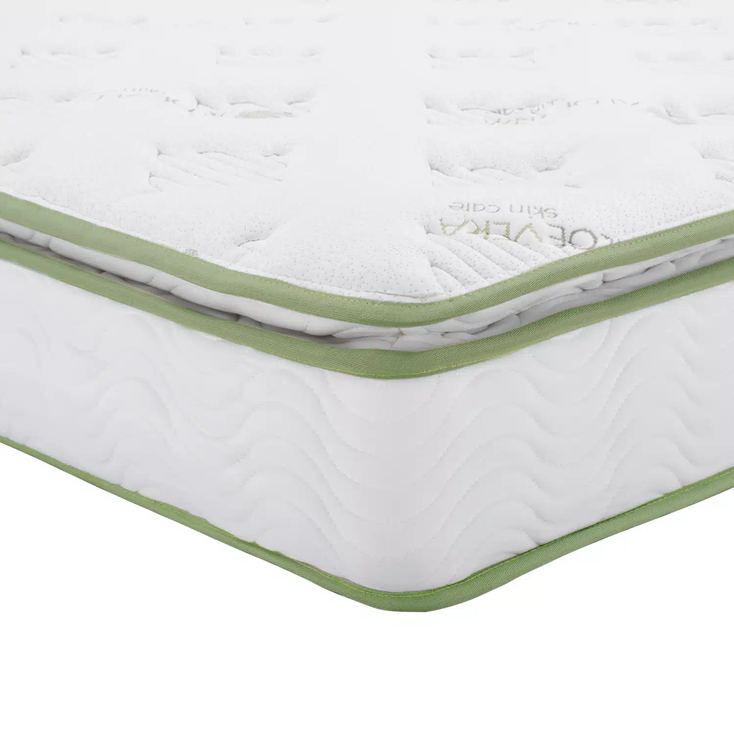 stroma-continuous-spring-anostroma-aloe- ΣΤΡΩΜΑ CONTINUOUS SPRING ΑΝΩΣΤΡΩΜΑ ALOE VERA 160X200 HM372.16 ΜΟΝΗΣ ΟΨΗΣ - Image 1
