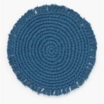 Calma House - Βαμβακερό Σουπλά Vera Blue 38cm