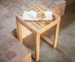 Andrea House - Σκαμπό Μπάνιου Nordic Bamboo - Image 2