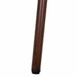 ΤΡΑΠΕΖΙ ΑΛΟΥΜΙΝΙΟΥ HARLOW 70X70X76  BAMBOO LOOK HM5568.03 ΚΑΦΕ ΜΕ ΓΥΑΛΙ - Image 8