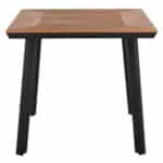 ΤΡΑΠΕΖΙ ΑΛΟΥΜΙΝΙΟΥ TABER ΑΝΘΡΑΚΙ ΜΕ ΕΠΙΦΑΝΕΙΑ POLYWOOD HM5563.02 80x80x73Υεκ. - Image 3