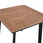 ΤΡΑΠΕΖΙ ΑΛΟΥΜΙΝΙΟΥ TABER ΑΝΘΡΑΚΙ ΜΕ ΕΠΙΦΑΝΕΙΑ POLYWOOD HM5563.02 80x80x73Υεκ. - Image 4