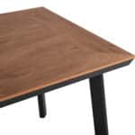 ΤΡΑΠΕΖΙ ΑΛΟΥΜΙΝΙΟΥ TABER ΑΝΘΡΑΚΙ ΜΕ ΕΠΙΦΑΝΕΙΑ POLYWOOD HM5563.02 80x80x73Υεκ. - Image 5