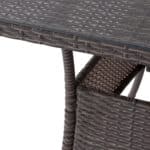 ΤΡΑΠΕΖΙ ΜΕΤΑΛΛΙΚΟ MILITARY RATTAN ΓΚΡΙ HM5141.31 120x70x75Υ εκ. - Image 8