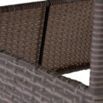 ΤΡΑΠΕΖΙ ΜΕΤΑΛΛΙΚΟ MILITARY RATTAN ΓΚΡΙ HM5141.31 120x70x75Υ εκ. - Image 9