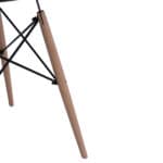 ΤΡΑΠΕΖΙ MINIMAL ΣΤΡΟΓΓΥΛΟ HM0060.02 ΜΑΥΡΟ ΧΡΩΜΑ MDF-ΠΟΔΙΑ ΟΞΙΑΣ ΦΥΣΙΚΟ Φ60Χ72Υεκ. - Image 7