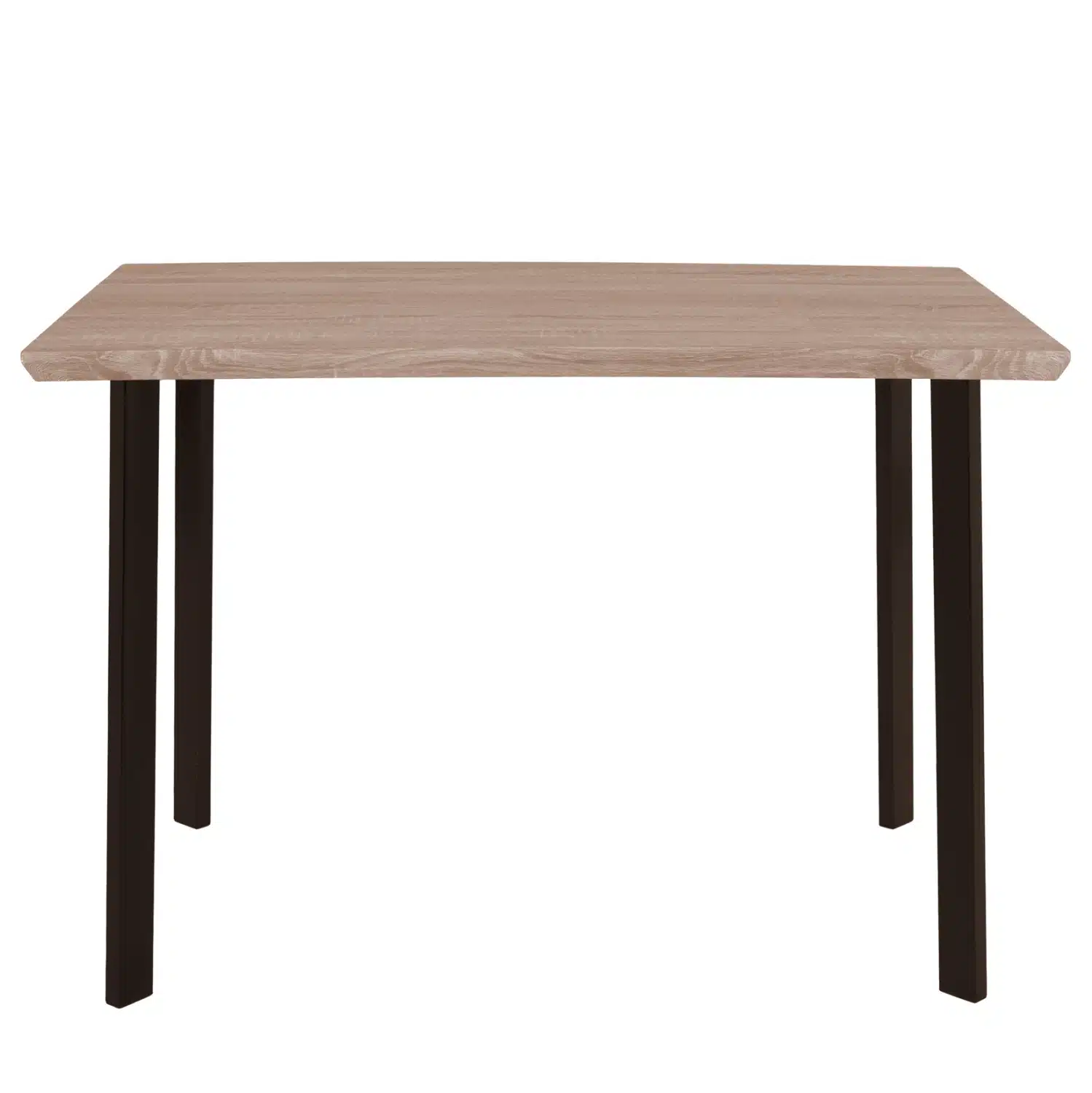ΤΡΑΠΕΖΙ ΤΡΑΠΕΖΑΡΙΑΣ PALANI 110X70 SONAMA ΜΕ ΜΑΥΡΑ ΠΟΔΙΑ HM8333 - Image 3