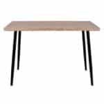 ΤΡΑΠΕΖΙ ΤΡΑΠΕΖΑΡΙΑΣ PALOMA HM8334.01, 120X70Χ76,5 SONΟMA, ΜΑΥΡΑ ΠΟΔΙΑ - Image 3