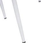 ΤΡΑΠΕΖΙ ΤΡΑΠΕΖΑΡΙΑΣ PALOMA HM8335.02, 70Χ70X76,5, SONOMA, ΛΕΥΚΑ ΠΟΔΙΑ - Image 5