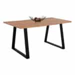 ΤΡΑΠΕΖΙ ΤΡΑΠΕΖΑΡΙΑΣ SOFIA SLIM HM8500.11 ΜΑΣΙΦ ΞΥΛΟ ΑΚΑΚΙΑΣ 160x90x76Υ εκ.