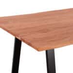 ΤΡΑΠΕΖΙ ΤΡΑΠΕΖΑΡΙΑΣ SOFIA SLIM HM8501.11 ΑΠΟ ΜΑΣΙΦ ΞΥΛΟ ΑΚΑΚΙΑΣ 200x100x77Υ εκ. - Image 5