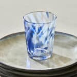 Calma House - Γυάλινο Ποτήρι Beira Blue 8x9cm