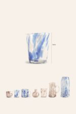 Calma House - Γυάλινο Ποτήρι Beira Blue 8x9cm - Image 6