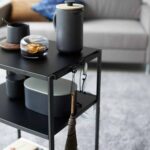 Yamazaki - Καρότσι Αποθήκευσης 3 Επιπέδων Με Χερούλι BK - Image 5