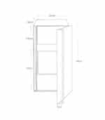 Yamazaki - Μεταλλική Ψωμιέρα Tower Slim BK - Image 6