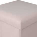 ESTIA ΣΚΑΜΠΟ CUBE LEATHER ΜΕ ΑΠΟΘΗΚΕΥΤΙΚΟ ΧΩΡΟ TAUPE - Image 3