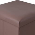 ESTIA ΣΚΑΜΠΟ CUBE LEATHER ΜΕ ΑΠΟΘΗΚΕΥΤΙΚΟ ΧΩΡΟ ΚΑΦΕ - Image 3