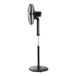 Ανεμιστήρας Σταντ Επιδαπέδιος Bow 40Cm 60W Μαύρος Με Τηλεχειριστήριο Estia - Image 4