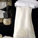 Σετ Πετσέτες 3τμχ με Δαντέλα Olivine Rythmos