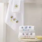 Σετ Βρεφικές Πετσέτες 2τμχ Honey Bee Rythmos