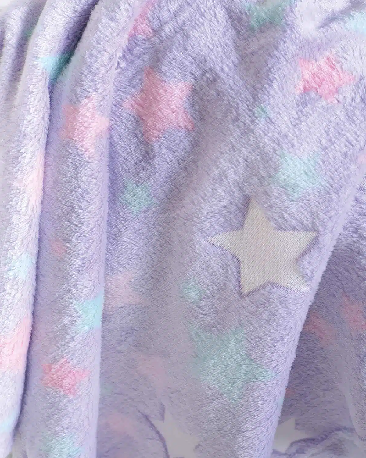 Κουβέρτα Fleece Φωσφωριζουσα Μώβ Starday Rythmos - Image 2