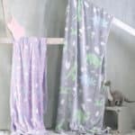 Κουβέρτα Fleece Φωσφωριζουσα Μώβ Starday Rythmos
