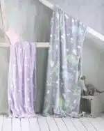 Κουβέρτα Fleece Φωσφωριζουσα Μώβ Starday Rythmos