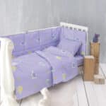 Πάντα Κούνιας Wooly Πράσινο 43x200cm Rythmos