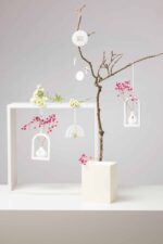 Raeder - Κρεμαστό Πορσελάνινο Διακοσμητικό Mini wall vase Dots - Image 3