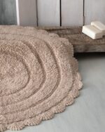 Πατάκι Μπάνιου Βαμβακερό Στρογγυλό 70cm Opal Rythmos - Image 8