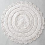 Πατάκι Μπάνιου Βαμβακερό Στρογγυλό 70cm Opal Rythmos - Image 5