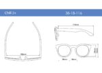 Παιδικά γυαλιά ηλίου Chill Toddler 2-4 ετών Dusty Rose Real Shades - Image 2