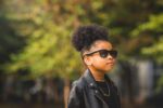 Παιδικά γυαλιά ηλίου Surf Kid 4-6 ετών Black Real Shades - Image 2