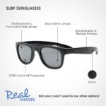 Παιδικά γυαλιά ηλίου Surf Kid 4-6 ετών Black Real Shades - Image 4
