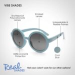 Παιδικά γυαλιά ηλίου Vibe Kid 4-6 ετών Cool Blue Real Shades - Image 3