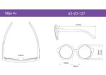 Παιδικά γυαλιά ηλίου Vibe Kid 4-6 ετών Mint Real Shades - Image 3