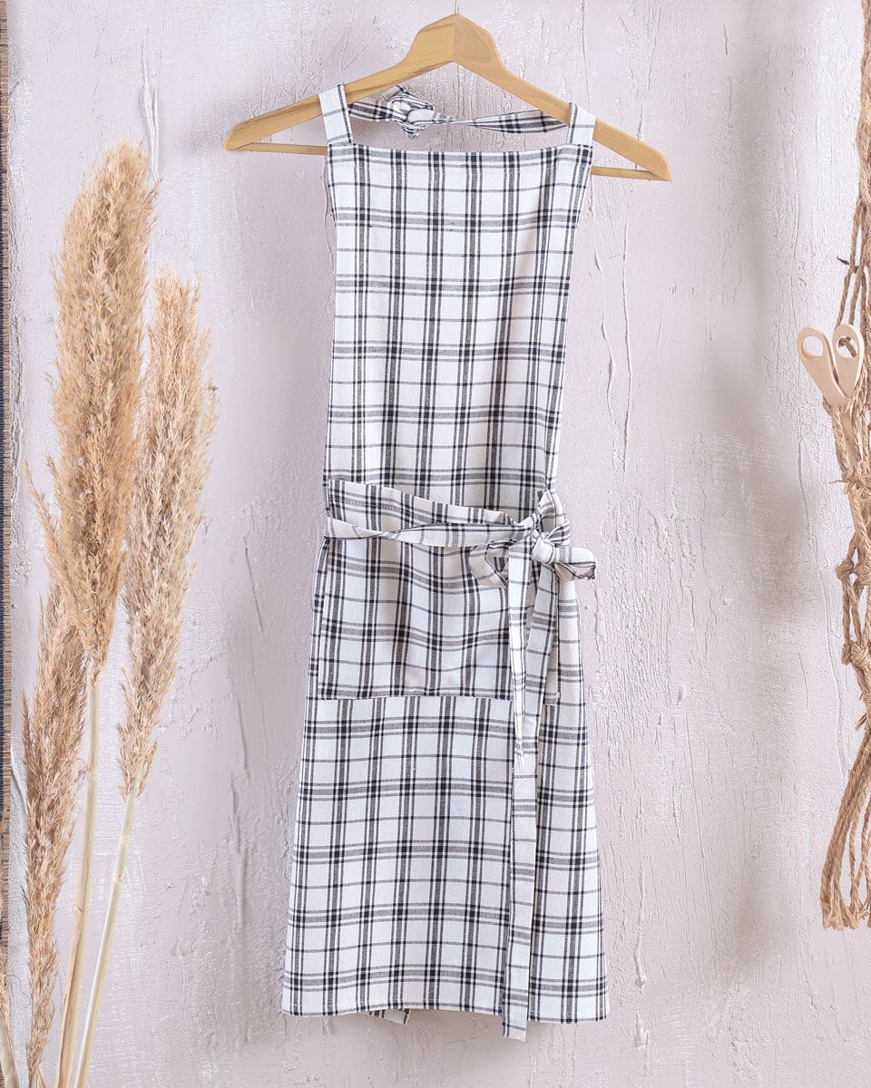 apron_nephele Ποδιά Κουζίνας Γκρι 85x60cm Nephele Rythmos - Image 1