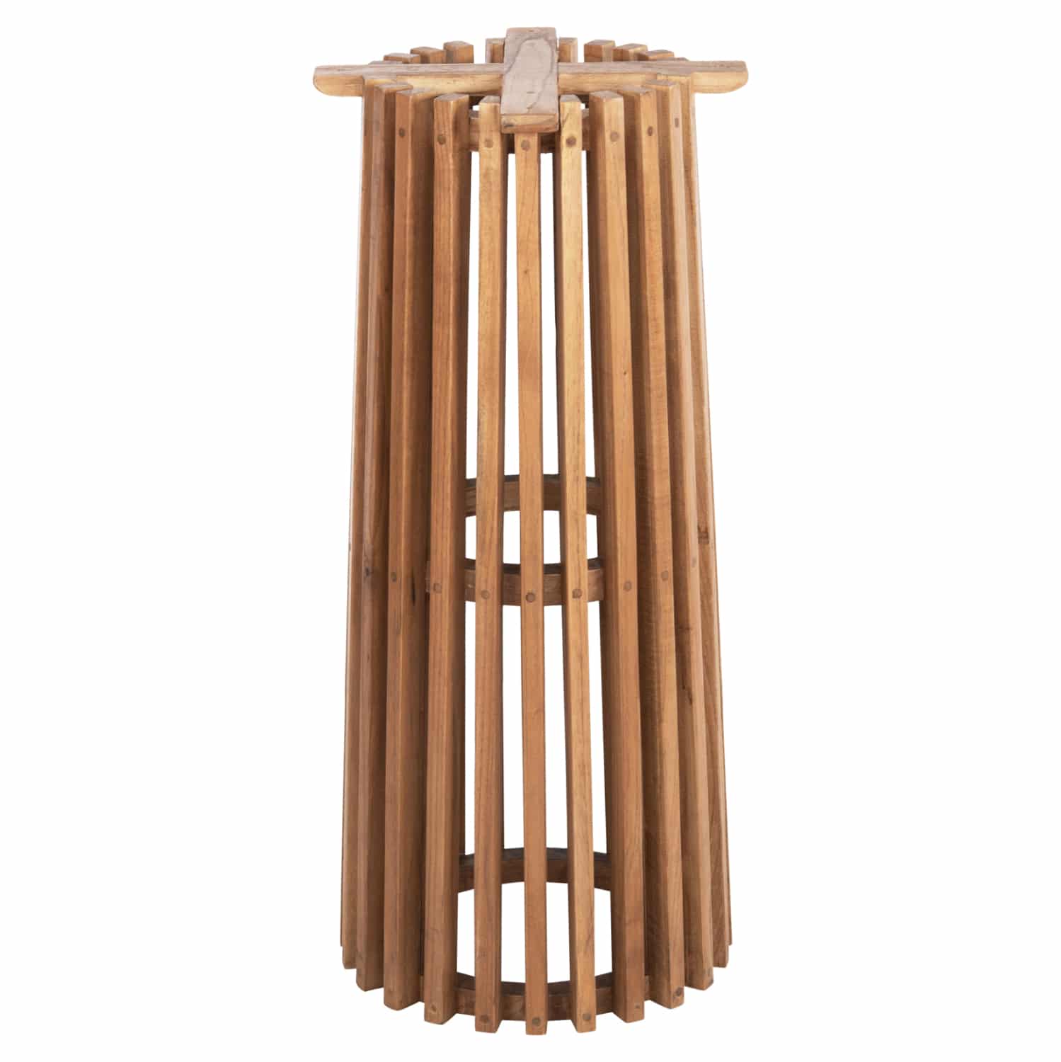 basi-bar-stand-stroggyli-fb9985711-mindi ΒΑΣΗ BAR STAND ΕΣΩΤ.ΧΩΡΟΥ ΜΕΣ.ΥΨΟΥΣ ΣΤΡΟΓΓΥΛΗ FRANTZ HM9857.11 MINDI ΞΥΛΟ ΣΕ ΦΥΣΙΚΟ Φ40x90Υεκ. - Image 1