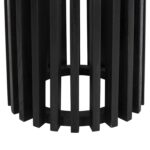 ΒΑΣΗ BAR STAND ΕΣΩΤ.ΧΩΡΟΥ ΜΕΣ.ΥΨΟΥΣ ΣΤΡΟΓΓΥΛΗ FRANTZ HM9857.12 MINDI ΞΥΛΟ ΣΕ ΜΑΥΡΟ Φ40x90Υεκ. - Image 7