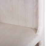 ΒΙΒΛΙΟΘΗΚΗ HANDYR HM9707 ΜΑΣΙΦ ΞΥΛΟ MANGO ΣΕ ΛΕΥΚΟ ΧΡΩΜΑ 100x35x165Yεκ. - Image 6