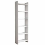 ΒΙΒΛΙΟΘΗΚΗ CLASSIKER HM9226.11 ΜΕΛΑΜΙΝΗΣ ΛΕΥΚH 48,5x22x160Υεκ. - Image 4