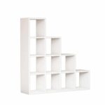 ΒΙΒΛΙΟΘΗΚΗ ΜΕΛΑΜΙΝΗΣ SCALE ΛΕΥΚΟ 120x30x123,6Υεκ.HM9238.11 - Image 4