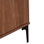 ΒΙΤΡΙΝΑ ΣΕΙΡΑ HARRY HM18011.01 ΜΕΛΑΜΙΝΗ ΦΥΣΙΚΟ ΞΥΛΟΥ-ΜΑΥΡΟ 90x40x185Υεκ. - Image 10